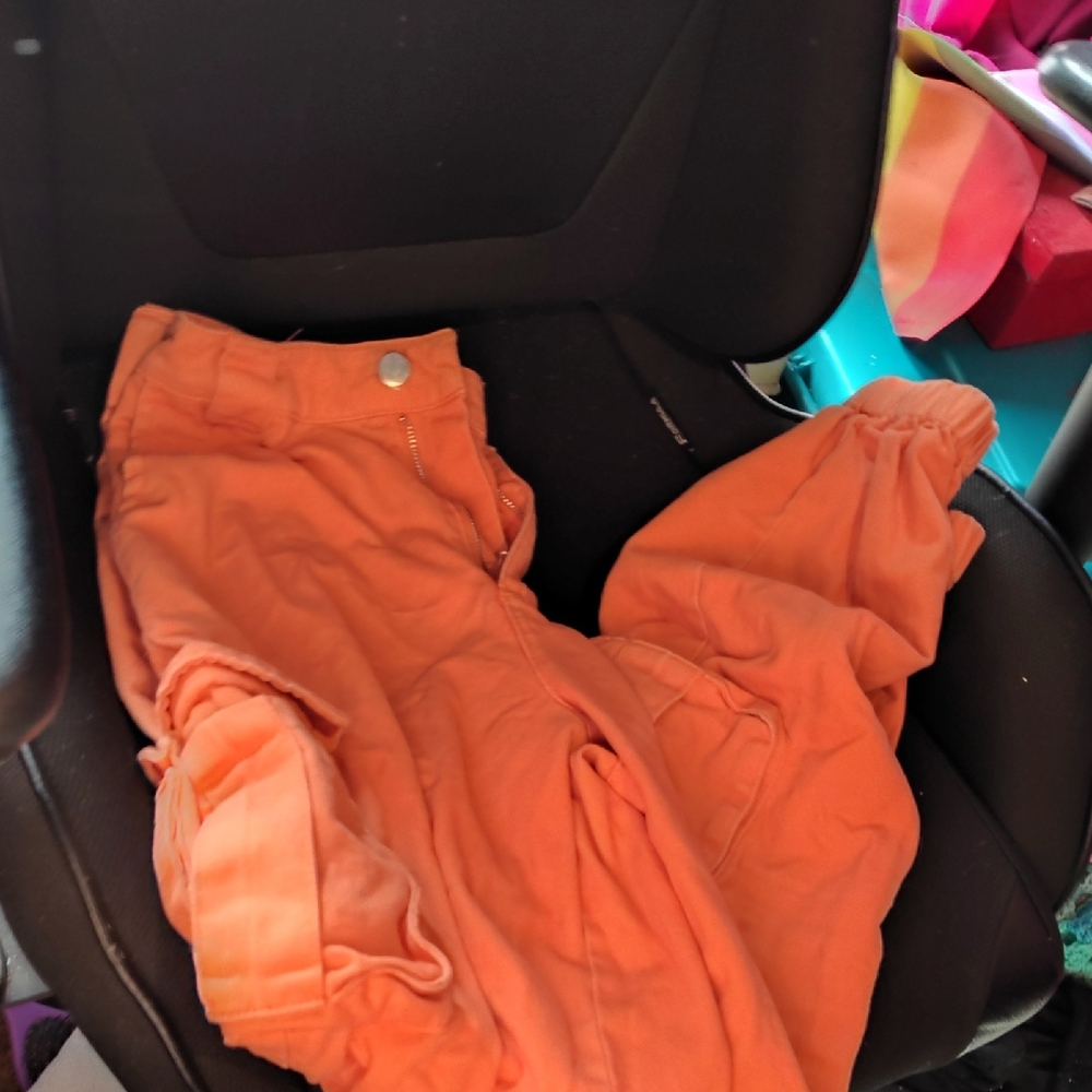 Forever 21 Kids Orange Sweatpants